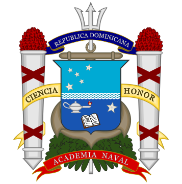 Coat of arms (crest) of the Naval Academy, Dominican Republic Navy