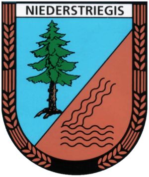 Wappen von Niederstriegis/Arms (crest) of Niederstriegis