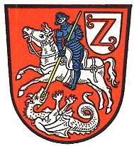 Wappen von Zellingen/Arms (crest) of Zellingen