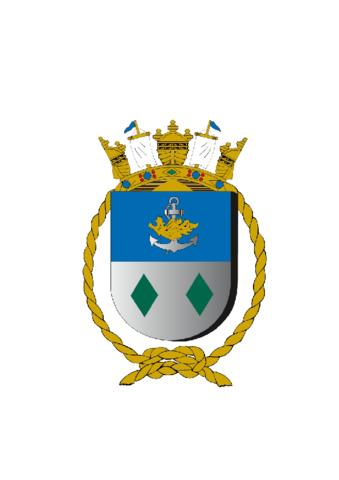 Coat of arms (crest) of the Directorate of Finance, Brazilian Navy