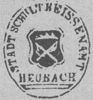 Wappen von Heubach/Arms (crest) of Heubach