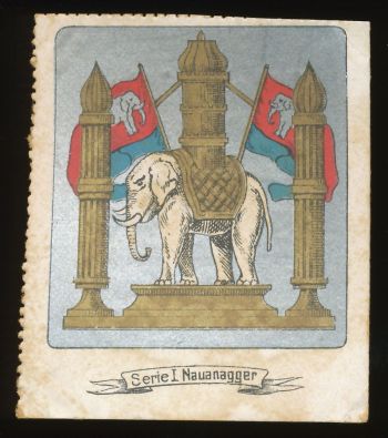 Coat of arms (crest) of Nawanagar (State)