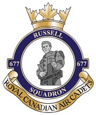 Coat of arms (crest) of the No 677 (Russell) Squadron, Royal Canadian Air Cadets