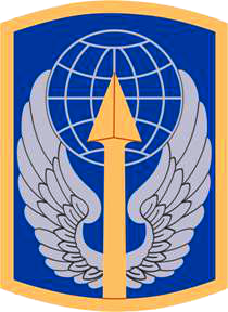 Coat of arms (crest) of 166th Aviation Brigade, US Army