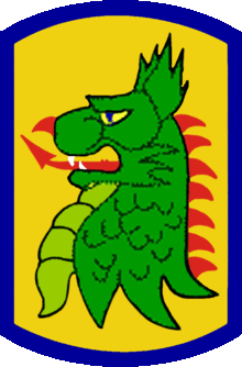 Coat of arms (crest) of 455th Chemical Brigade, US Army