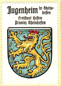Wappen von Jugenheim in Rheinhessen/Coat of arms (crest) of Jugenheim in Rheinhessen