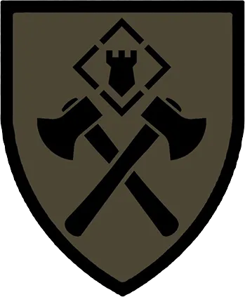 Coat of arms (crest) of 49th Assault Engineer Brigade, Ukrainian Army