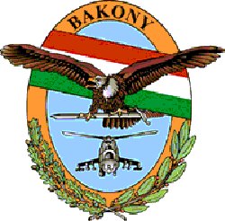 Coat of arms (crest) of the Hungarian Honvéd 87th Bakony Combat Helicopter Regiment, Hungarian Air Force