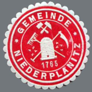 Wappen von Niederplanitz / Arms of Niederplanitz