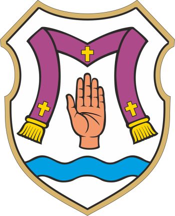 Arms (crest) of Parish of St. Leopold Mandic, Slavonski Brod