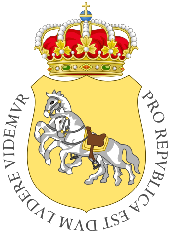 Escudo de Royal Cavalry Armory of Ronda/Arms (crest) of Royal Cavalry Armory of Ronda