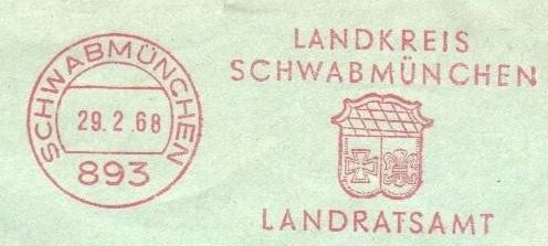 Wappen von Schwabmünchen (kreis)/Coat of arms (crest) of Schwabmünchen (kreis)