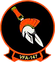Coat of arms (crest) of the VFA-147 Argonauts, US Navy