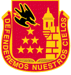 Coat of arms (crest) of 201st Regiment, Puerto Rico Army National Guard