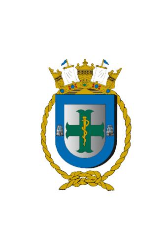 Coat of arms (crest) of the Belém Naval Hospital, Brazilian Navy