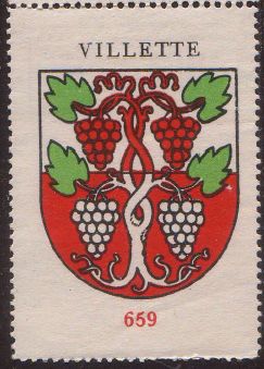 Wappen von/Blason de Villette (Vaud)