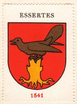 Wappen von/Blason de Essertes