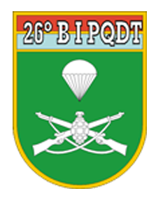 Coat of arms (crest) of the 26th Parachute Infantry Battalion, Brazilian Army