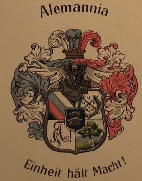 Wappen von Corps Alemannia zu Karlsruhe/Arms (crest) of Corps Alemannia zu Karlsruhe
