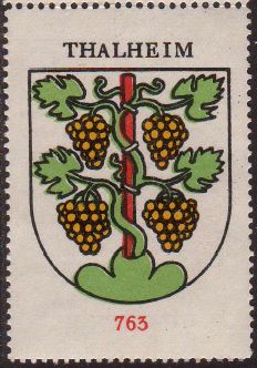 Wappen von/Blason de Thalheim (Aargau)