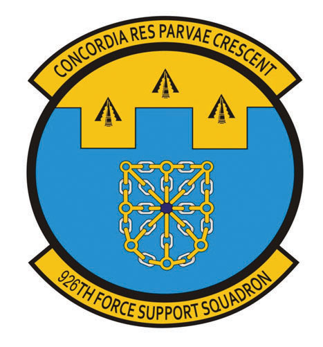 File:926th Forces Support Squadron, US Air Force.png