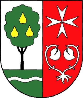 Arms (crest) of Hrušky (Vyškov)