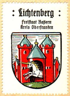 Wappen von Lichtenberg (Oberfranken)