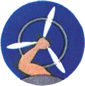 Coat of arms (crest) of the 34th Air Base Squadron, USAAF