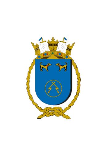 Coat of arms (crest) of the Belém Naval Signal Intelligence Station, Brazilian Navy