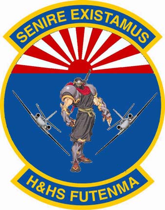 Coat of arms (crest) of the Headquarters and Headquarters Squadron MCAS Futenma, USMC