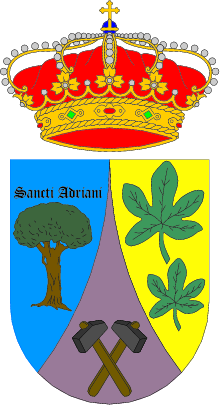 Escudo de San Adrián de Juarros/Arms (crest) of San Adrián de Juarros