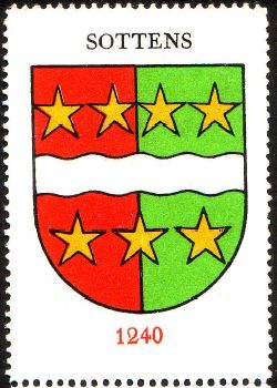 Wappen von/Blason de Sottens