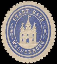 Seal of Waldenburg (Sachsen)