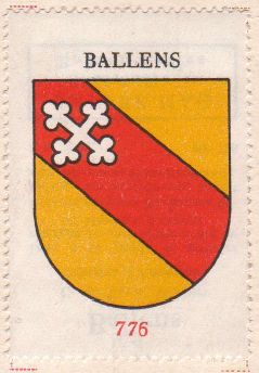Wappen von/Blason de Ballens