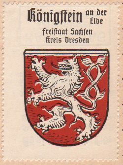 Wappen von Königstein (Sachsen)