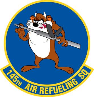 Coat of arms (crest) of the 145th Air Refueling Squadron, Ohio Air National Guard
