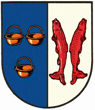 Wapen van Hoevenen/Coat of arms (crest) of Hoevenen