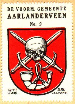 Wapen van Aarlanderveen/Arms (crest) of Aarlanderveen