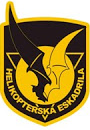 Coat of arms (crest) of the Helicopter Squadron, Air Force of Montenegro