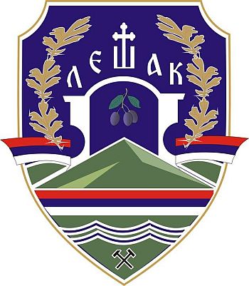 Coat of arms (crest) of Lešak