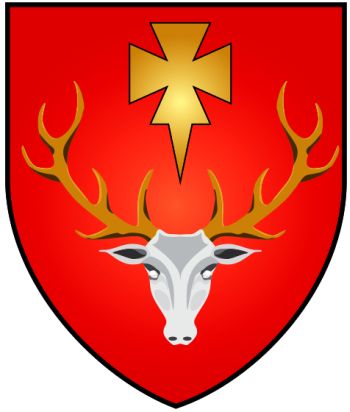 Arms (crest) of Hertford College (Oxford University)