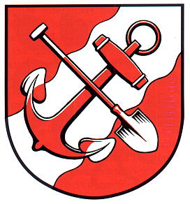 Wappen von Brunsbüttelkoog/Arms of Brunsbüttelkoog