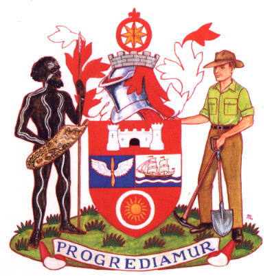 Arms (crest) of Darwin