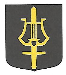 Coat of arms (crest) of the Defence Music Staff, Sweden