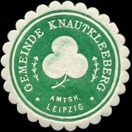 Wappen von Knautkleeberg/Arms (crest) of Knautkleeberg