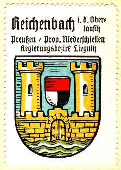 Wappen von Reichenbach/O.L./Coat of arms (crest) of Reichenbach/O.L.