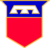 Arms of 76th Infantry Division Onward or Liberty Bell Division, US Army