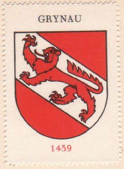 Wappen von/Blason de Grynau