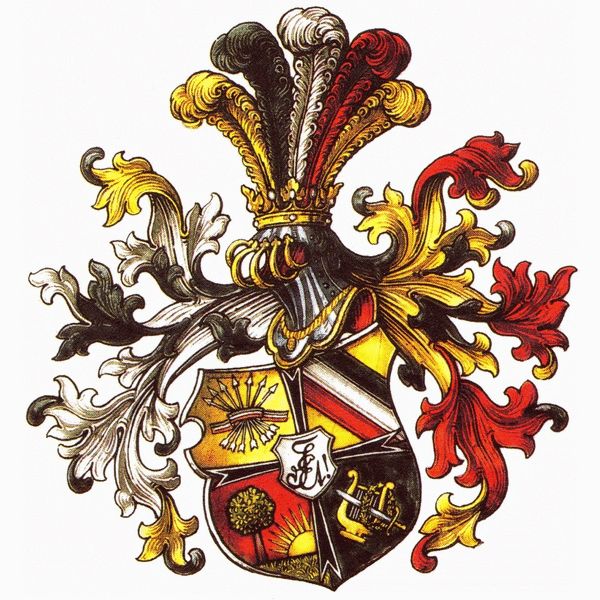 Coat of arms (crest) of Münchener Burschenschaft Stauffia