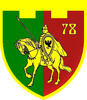 Coat of arms (crest) of 78th Battalion, 102nd Independent Territorial Defence Brigade, Ukraine
